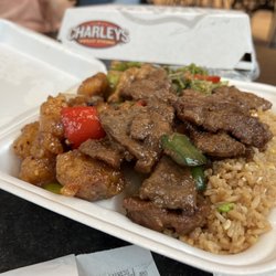 Chopsticks Express - 3 side plate with your choice of carbs $11.99 (08/11/22)