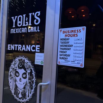 Yoli's Mexican Grill - Business hours - Mexican Near Me - Riverside, California