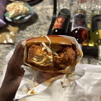 Hangry Joe’s Hot Chicken - Chicken Sando Jr. - Chicken Shop Near Me - Woodbridge, Virginia Hangry Joe’s Hot Chicken - Chicken Sando Jr. - Chicken Shop Near Me - Woodbridge, Virginia