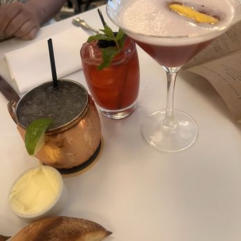 Bouchon - Mezcal Mule, Blackberry Juleps, and French Martini - French Near Me - Las Vegas, Nevada Bouchon - Mezcal Mule, Blackberry Juleps, and French Martini - French Near Me - Las Vegas, Nevada