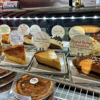 Pie Junkie - All the delicious pie ma available by slice. Our favorites were the thin mint (Girl Scout cookie) and drunken turtle! - Desserts Near Me - Oklahoma City, Oklahoma Pie Junkie - All the delicious pie ma available by slice. Our favorites were the thin mint (Girl Scout cookie) and drunken turtle! - Desserts Near Me - Oklahoma City, Oklahoma