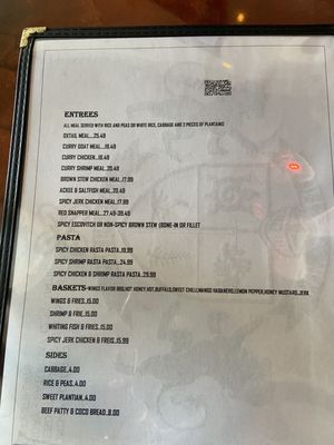 Menu photo 1 Jah'Lion Grill and Bar Beaufort, SC