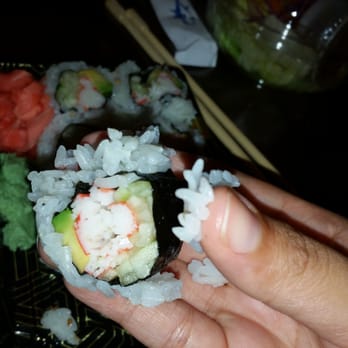 Hola Halal - The rice was sticky and was falling apart even when using my hands. - Sushi Bars Near Me - Paterson, New Jersey