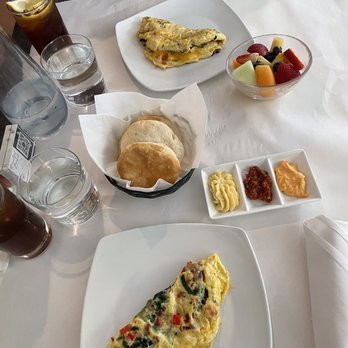 Georgia Brown's - Everything Omelette with Ma Browns Biscuits - Southern Near Me - Washington, DC, District of Columbia
