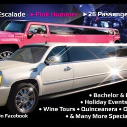 A-List Limousine - Home of the Pink H3 Hummer, and 18passenger Cadillac Escalade!