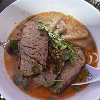 Hot Joy - Brisket Udon - Asian Fusion Near Me - San Antonio, Texas