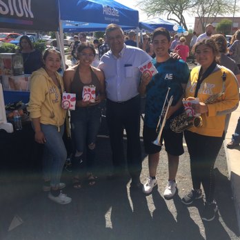 Jose Estrada - Jose Estrada (agency owner) with some local peoria high school students! - Home & Rental Insurance Near Me