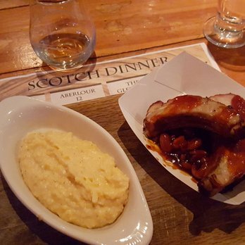 The Station - Cheddar grits and BBQ ribs - Salad Near Me - Raleigh, North Carolina