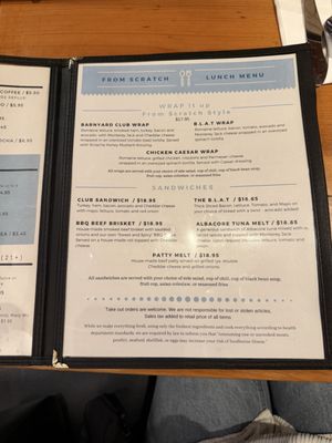 Menu photo 4 From Scratch Restaurant Carmel, CA Menu photo 4 From Scratch Restaurant Carmel, CA