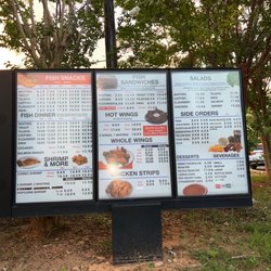 Ameen Fish and Wings - Drive-Thru Menu