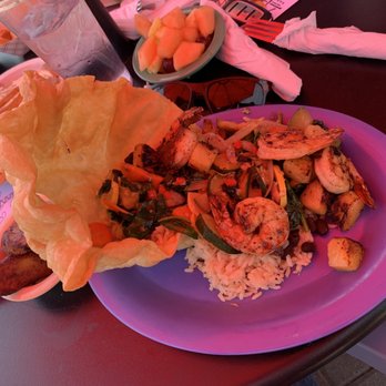 Cabo Fish Taco - Ballantyne - Baja bowl with Shrimp , Fruit Medley - Latin American Near Me - Charlotte, North Carolina