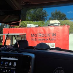 Mo'rock'in Mediterranean Grill - Food truck, waiting for our order