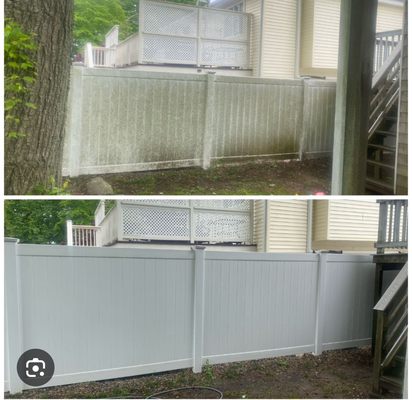 Power washing - Power washed wood Fences, wood Siding, Decks, wood stairs, Driveways, Sidewalks, Garage floors. Masonry and Stonework.