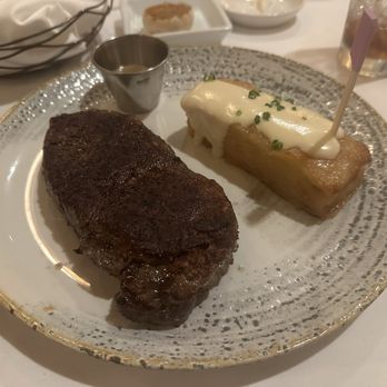 Yachtsman Steakhouse - 12-oz New York Strip Steak, Prime* - Steakhouses Near Me - Lake Buena Vista, Florida Yachtsman Steakhouse - 12-oz New York Strip Steak, Prime* - Steakhouses Near Me - Lake Buena Vista, Florida