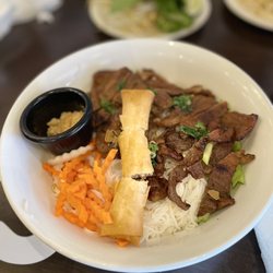 Pho Sen Noodle and Grill - Pork and Egg roll Vermicelli