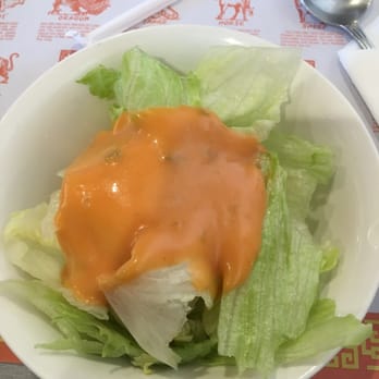 Formosan Restaurant - Salad with thousand island dressing - Chinese Near Me - Artesia, California Formosan Restaurant - Salad with thousand island dressing - Chinese Near Me - Artesia, California