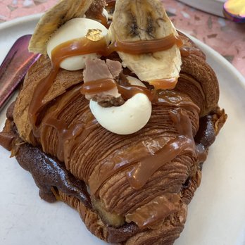 Supermoon Bakehouse - Banana Split Sunday Twice Baked Croissant - Bakeries Near Me - New York, New York