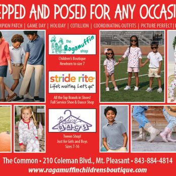 Stride Rite - 3 shops located altogether for your one stop shopping convenience! - Shoe Stores Near Me - Mount Pleasant, South Carolina