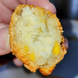 King Cajun Seafood & Bar - Inside the hush puppies