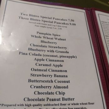 Dale's Pocono Bistro - Menu - Breakfast & Brunch Near Me - Bartonsville, Pennsylvania