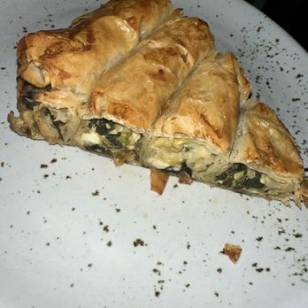 Mandolin Aegean Bistro - Spanakopita - Mediterranean Near Me - Miami, Florida Mandolin Aegean Bistro - Spanakopita - Mediterranean Near Me - Miami, Florida