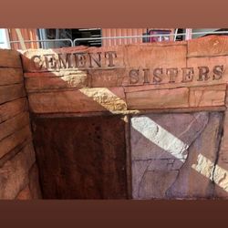 Cement Sisters - You can make almost anything out of Concrete!