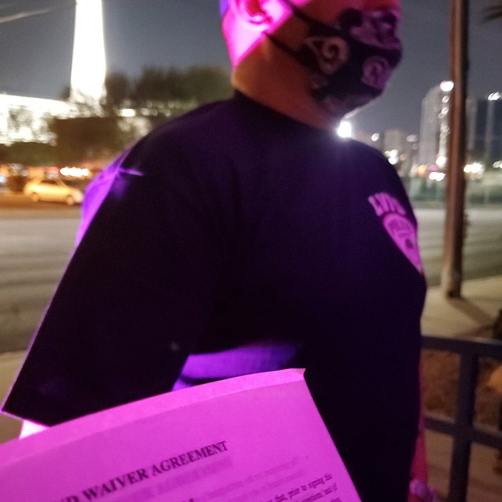 Fright Ride - Waiting outside - Haunted Houses Near Me - Las Vegas, Nevada