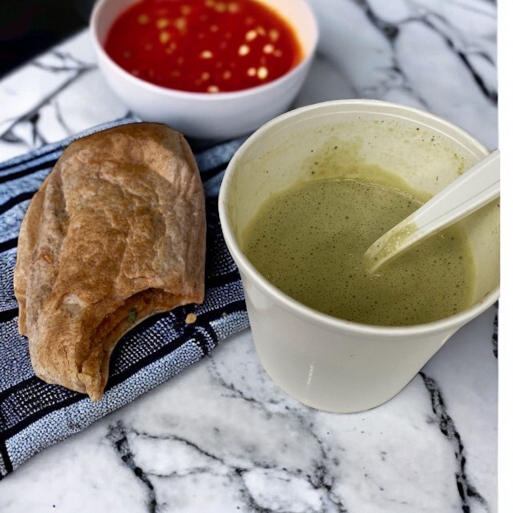 a cup of soup and a sandwich a cup of soup and a sandwich
