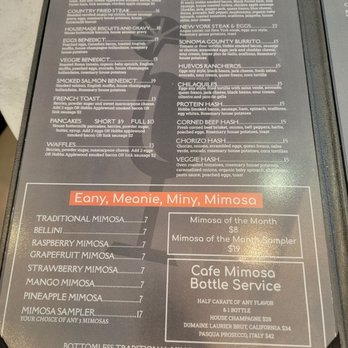 Cafe Mimosa - Menu - Breakfast & Brunch Near Me - Santa Rosa, California