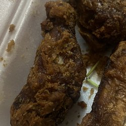 Wei's Chinese Restaurant - Idk what animal this is but it can't be chicken. Disgustingness
