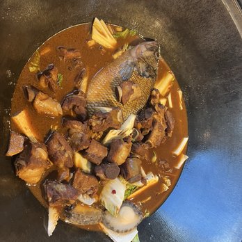 Yuejuer BBQ - Fish and pork rib pot - Barbeque Near Me - Rowland Heights, California