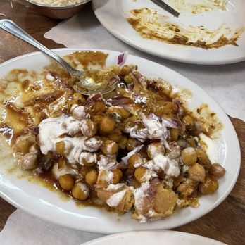 New Kamana Kitchen - Samosa chaat (so good we forgot to take a picture first!) - Indian Near Me - Honolulu, Hawaii New Kamana Kitchen - Samosa chaat (so good we forgot to take a picture first!) - Indian Near Me - Honolulu, Hawaii