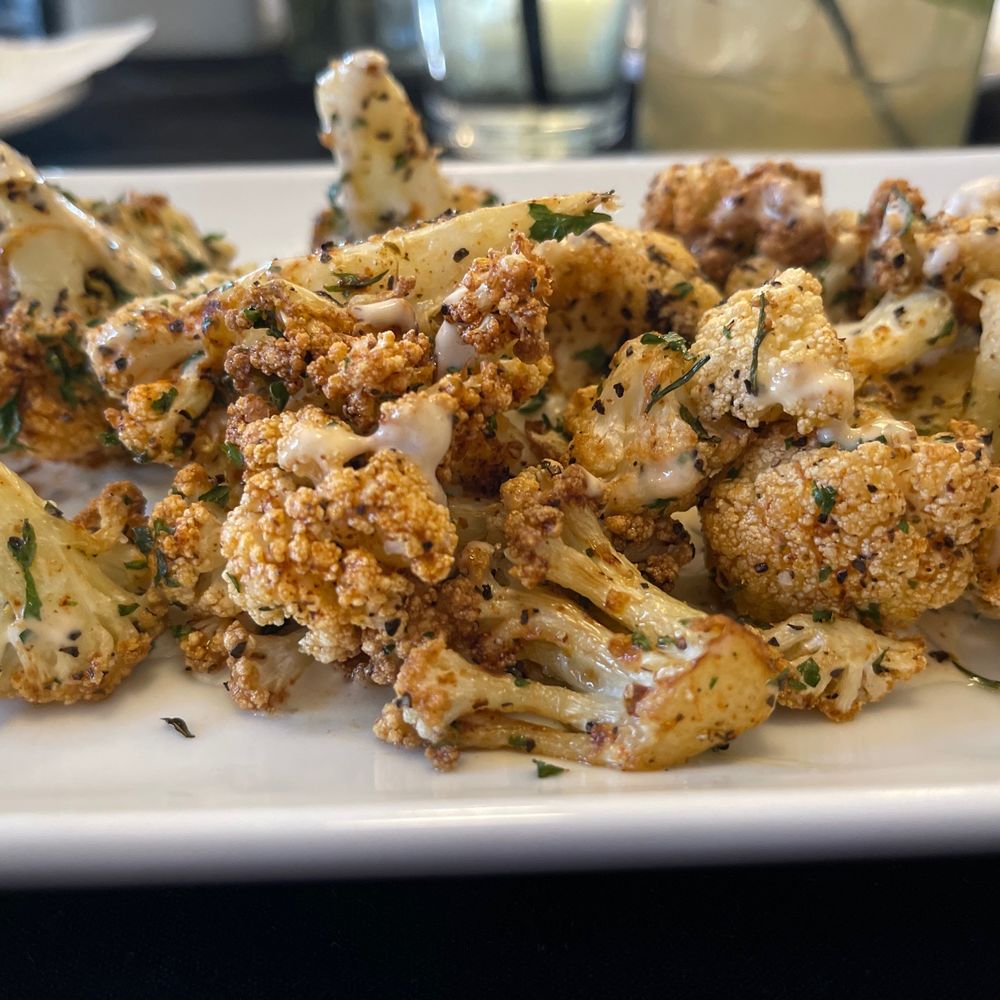 Pan fried cauliflower Pan fried cauliflower