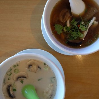 Bamboo Thai Restaurant - Chicken coconut soup, bamboo soup - Thai Near Me - Brighton, Massachusetts