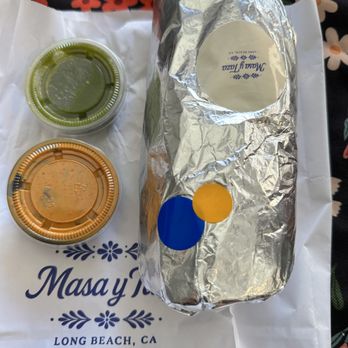 Masa y Taza - look at this thing, it's huuuuge - Mexican Near Me - Long Beach, California