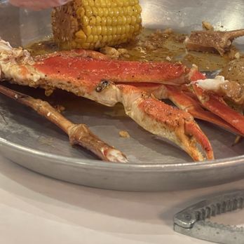 Red Crab Juicy Seafood - Some of the crab boil. Wish I took a pic when it first came out. Looked like it was in a balloon! - Cajun/Creole Near Me - Hampton, Virginia