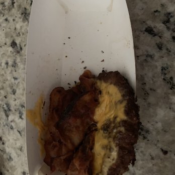 Sonic Drive-In - My bunless cheeseburger. Yes it's bunless, but still would have liked some pickles and tomatoes. - Fast Food Near Me - Anna, Texas