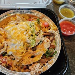Jalapeños Mexican Food - Burrito bowl with grilled chicken