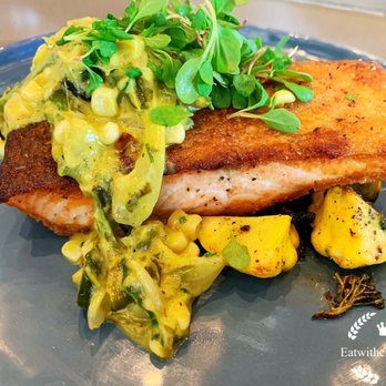 Descanso - Seared salmon - Mexican Near Me - Costa Mesa, California