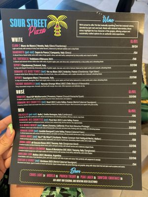 Menu photo 8 Sour Street Pizza Norfolk, VA