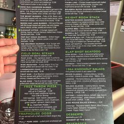 The GOAT Sports Bar - Burgers, Pizza, Dogs, Chicken, Sandwiches, Seafood, Salads, Desserts