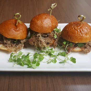 The Cloakroom Kitchen & Bar - Duck confit sliders - SO GOOD - American Near Me - Atlanta, Georgia