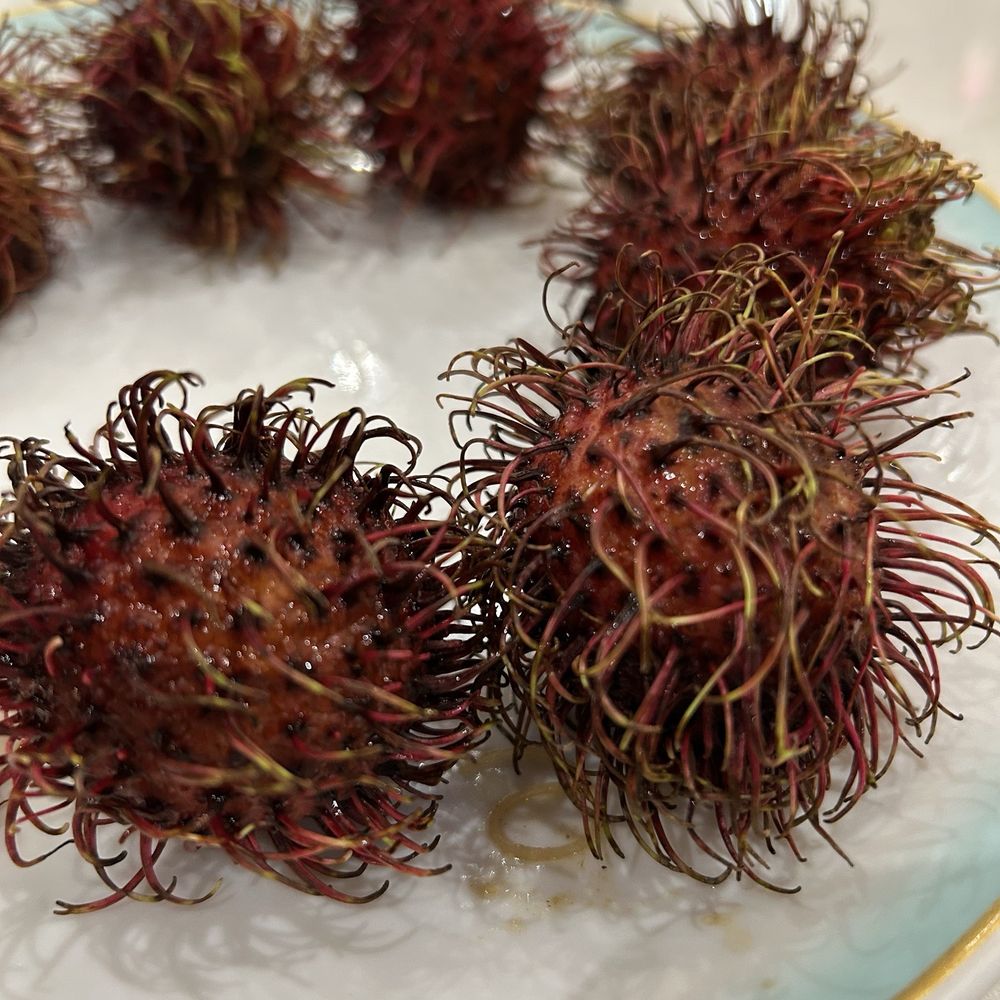 Crouching Tiger Hidden Dragon - Ramutan- Looks weird but it's a delightful fruit you can't find in many places. - Buffets Near Me - Richardson, Texas Crouching Tiger Hidden Dragon - Ramutan- Looks weird but it's a delightful fruit you can't find in many places. - Buffets Near Me - Richardson, Texas