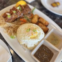 Bright Light Authentic Jamaican & Filipino Cuisine - Lechon Kawali Meal