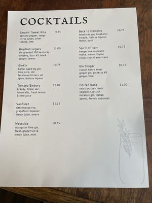 Menu photo 2 Brix 25 Gig Harbor, WA
