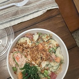 Tuna & salmon regular bowl Tuna & salmon regular bowl