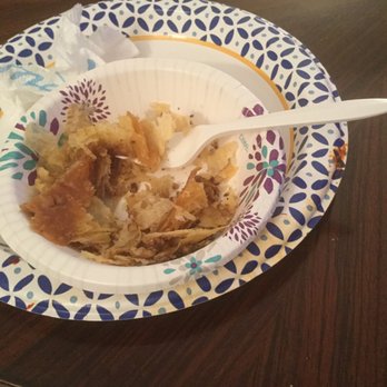 Cheesy Pizza - Broken stale  baklava - Pizza Near Me - New York, New York