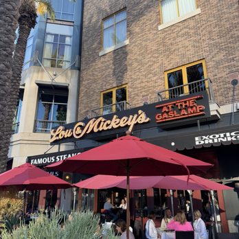 Lou & Mickey's - signage - Steakhouses Near Me - San Diego, California