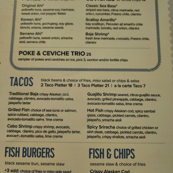 Pacific Catch - Menu - Seafood Near Me - San Mateo, California Pacific Catch - Menu - Seafood Near Me - San Mateo, California