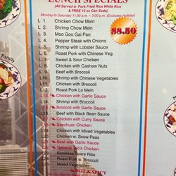 New China - Menu-Lunch Specials
